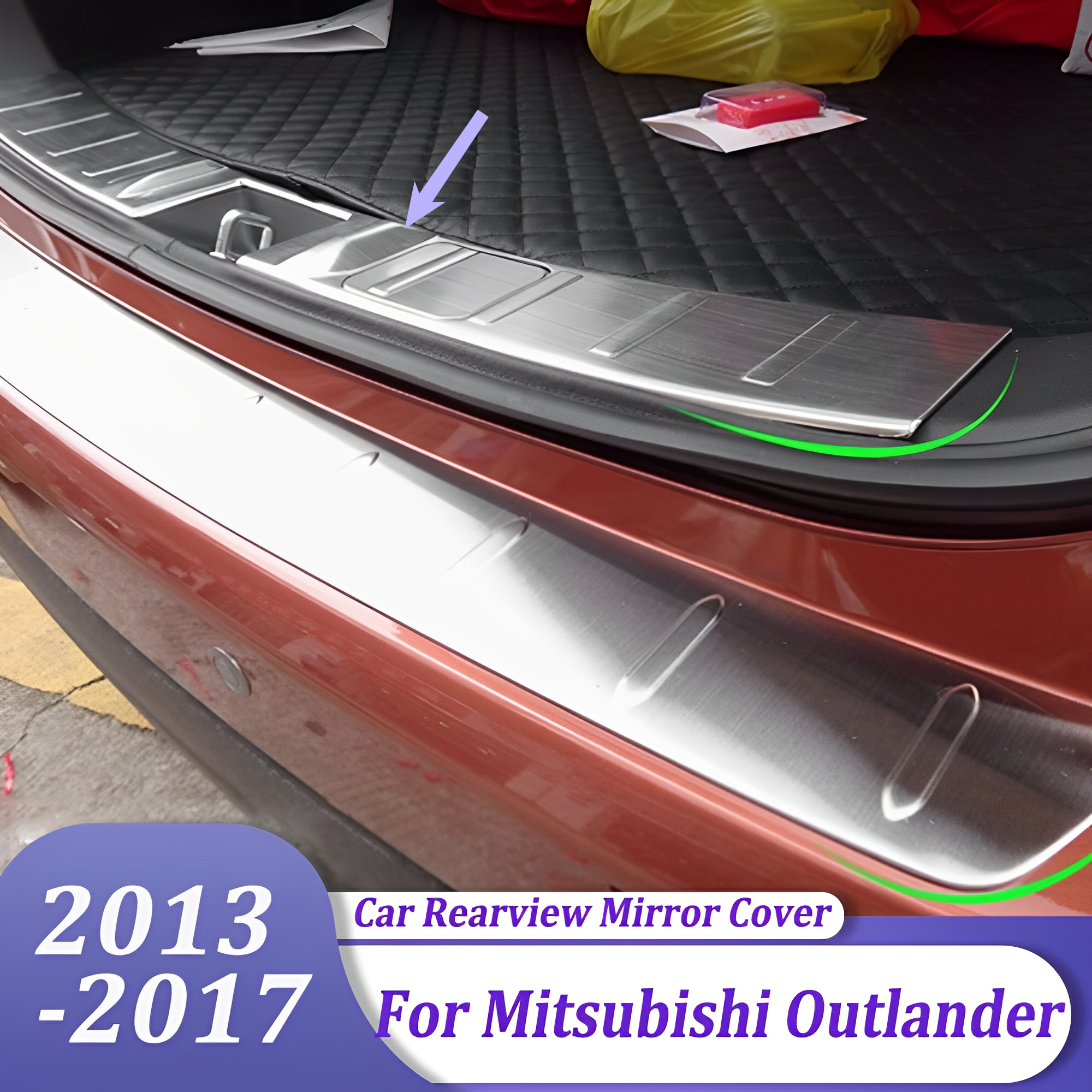 Bumper Plate 10Kg - Stainless Steel Rear Inner Bumper Protector