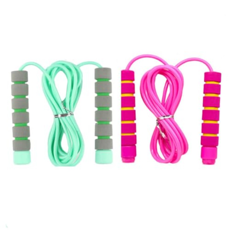 Skipping Rope Pvc - Adjustable Soft Skipping Rope with Skin-Friendly
