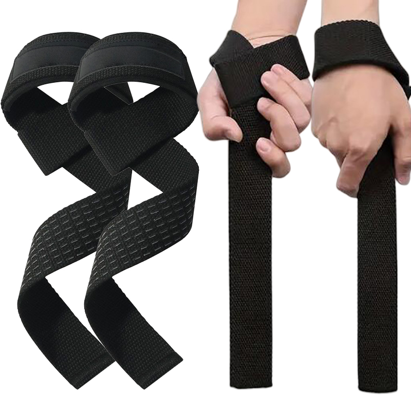Crossfit Training Gear - Weight Lifting Wrist Straps Bodybuilding Hand