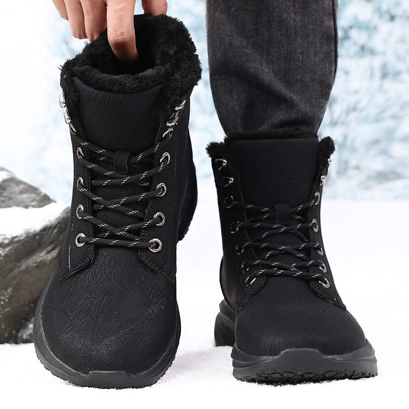 Men Winter Snow Boots for Wate - Crossfit Outdoor avaliação e preço