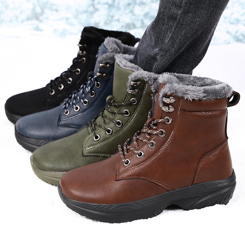 Men Winter Snow Boots for Wate - Crossfit Outdoor avaliação e preço