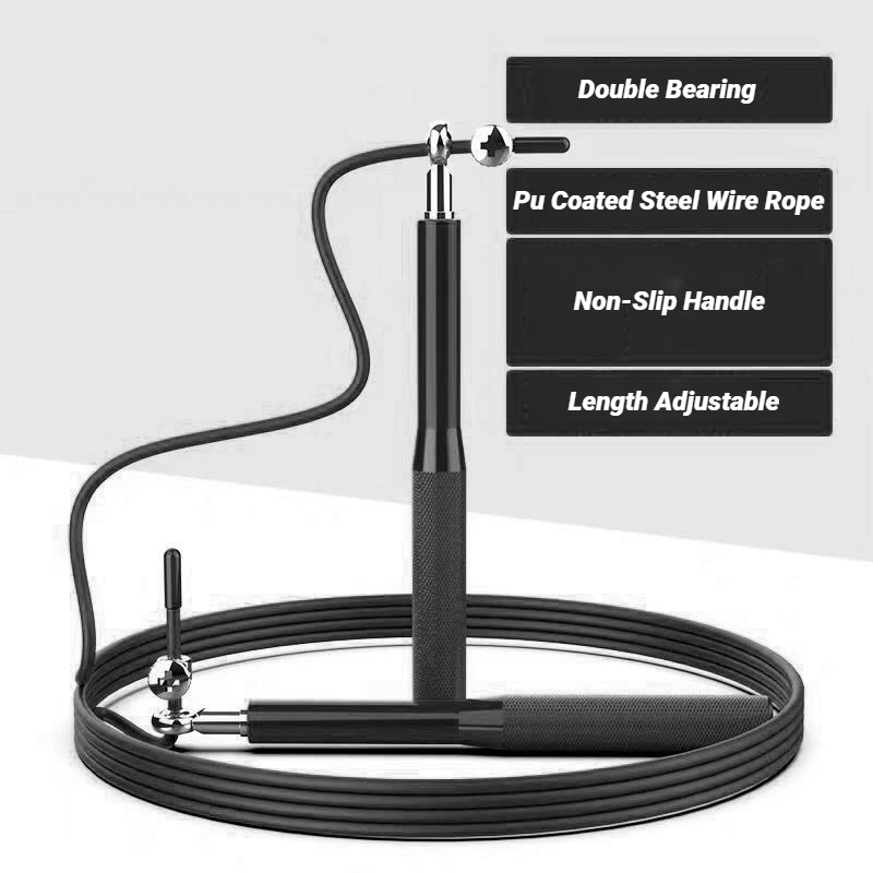 Adjustable Aluminum Handle Wir - Jump Rope Speed Bearing avaliação e preço