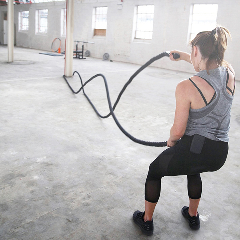9M/12M/15M Fitness Battle Rope - Crossfit No Equipment avaliação e preço