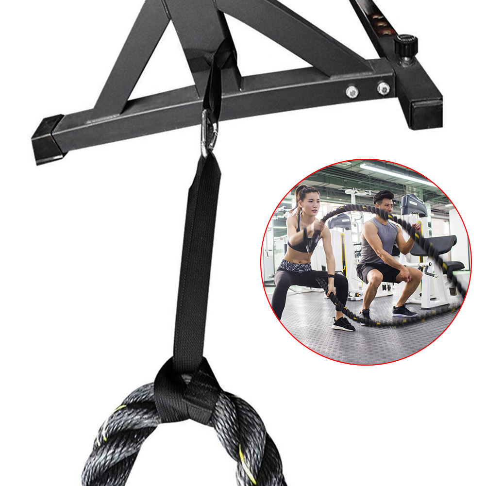 2pcs Battle Rope Anchor Strap  - Crossfit Training Gear avaliação e preço