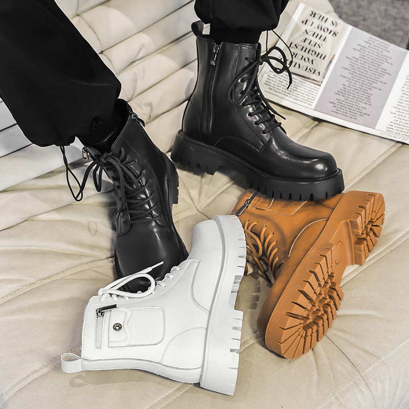 2025 Trend Men Boots Sneakers  - Crossfit Outdoor avaliação e preço