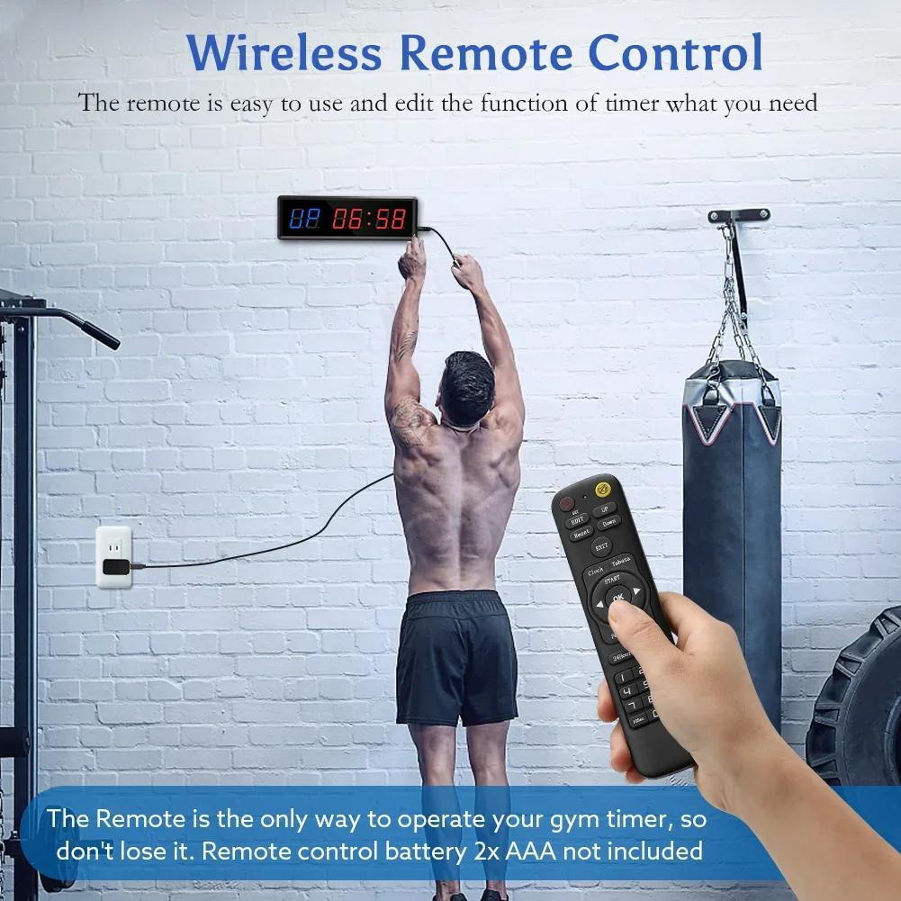 Digital Countdown Clock Stopwa - Crossfit Training Gear avaliação e preço