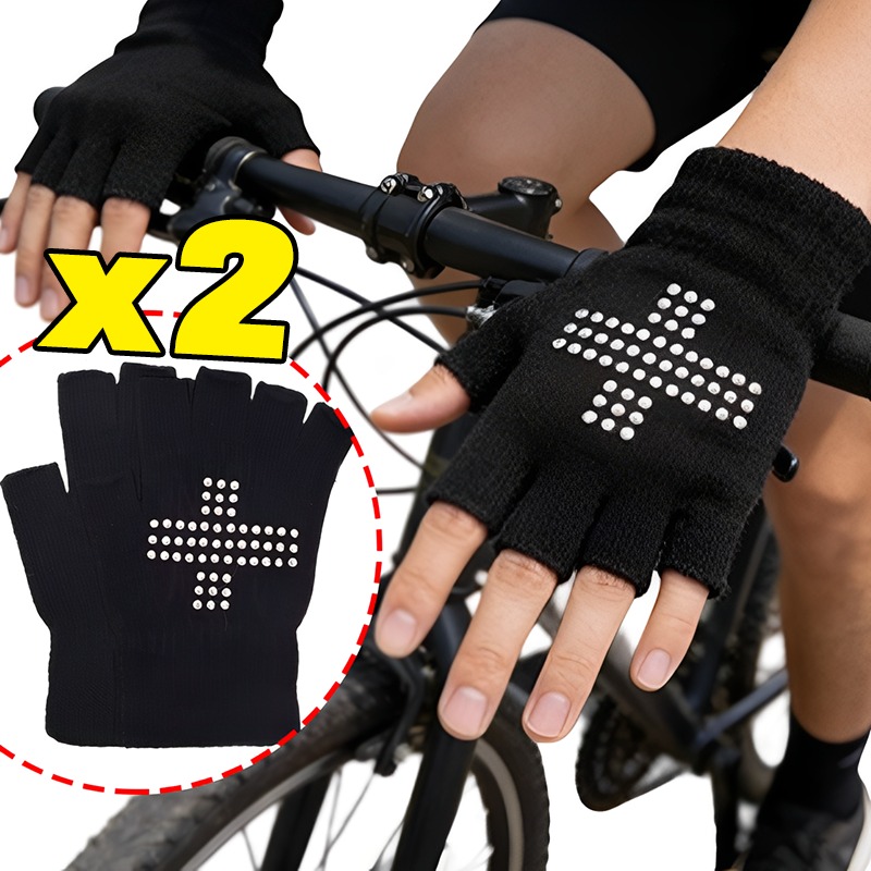 Half Finger Gloves Stretchy Li - Crossfit Gear For Women avaliação e preço