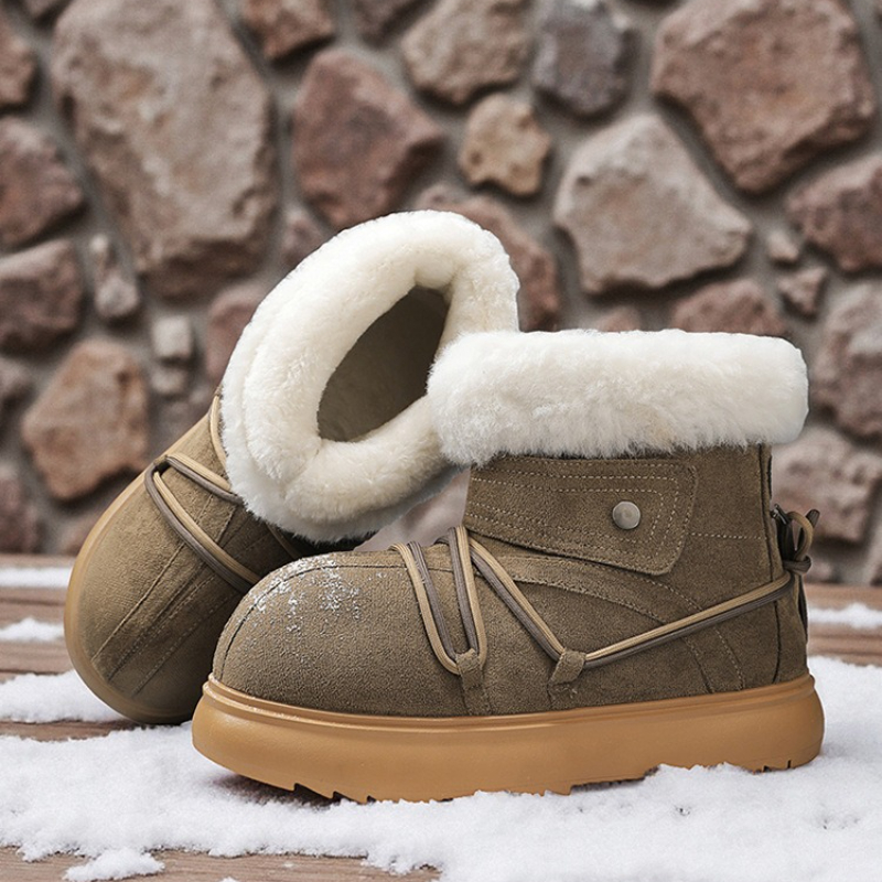 2025 New Winter Men Snow Boots - Crossfit Outdoor avaliação e preço