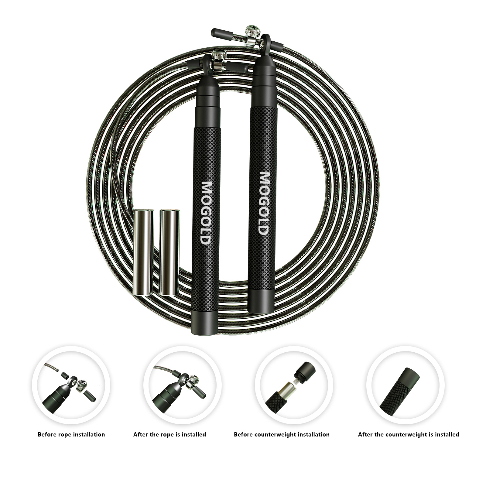 Crossfit Weighted jump rope gy - Crossfit No Equipment avaliação e preço