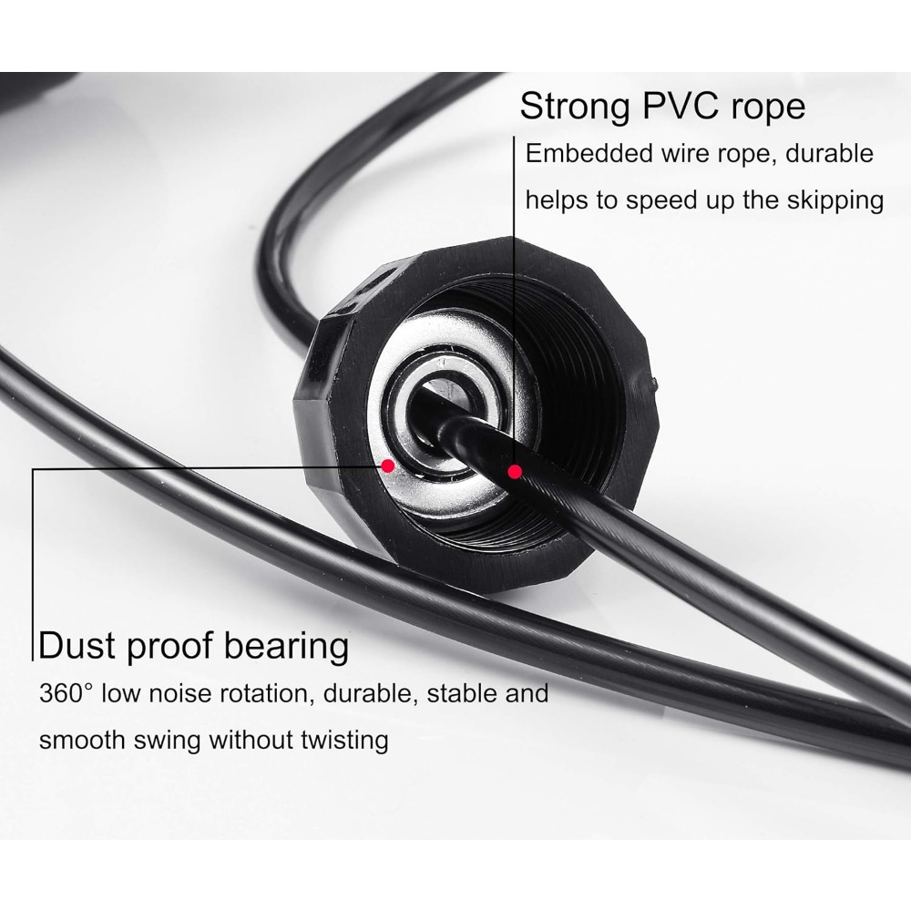 jump rope, adjustable jump rop - Jump Rope Speed Bearing avaliação e preço