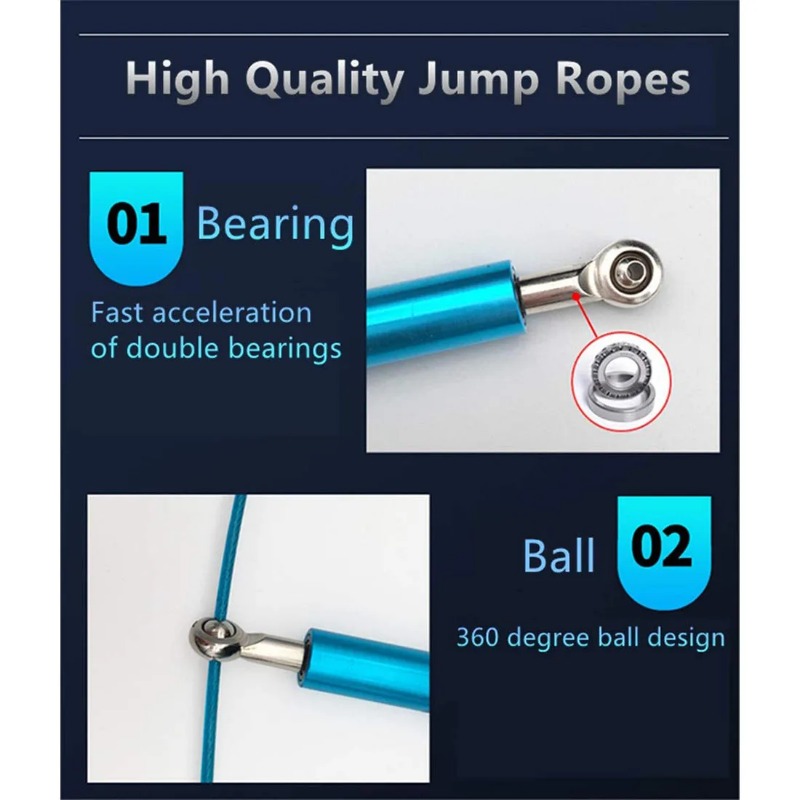 New Fitness Jump Ropes Crossfi - Crossfit No Equipment avaliação e preço