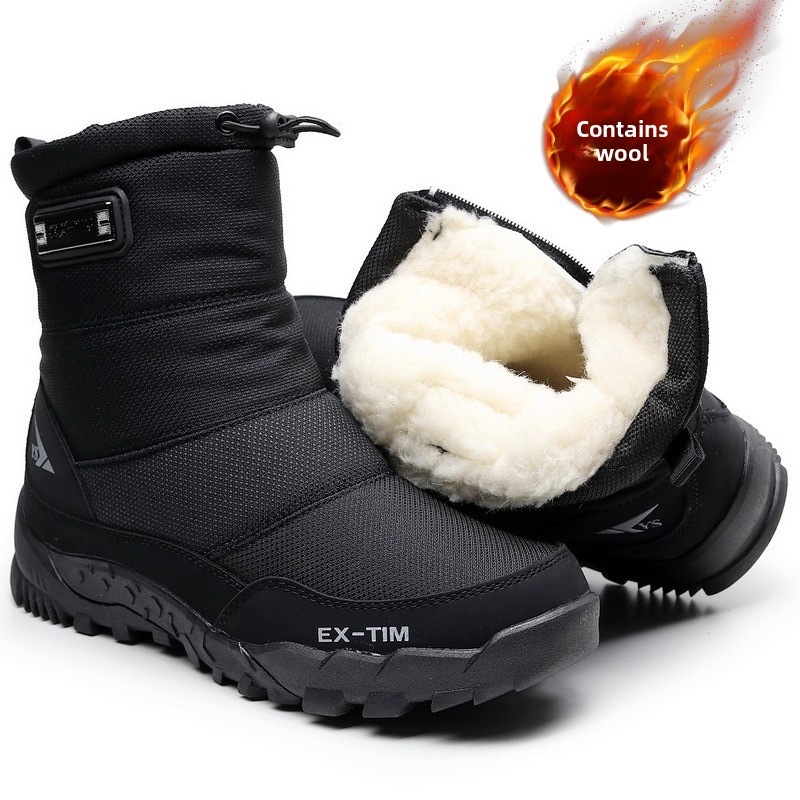 Winter Men's Snow Boots Outdoo - Crossfit Outdoor avaliação e preço