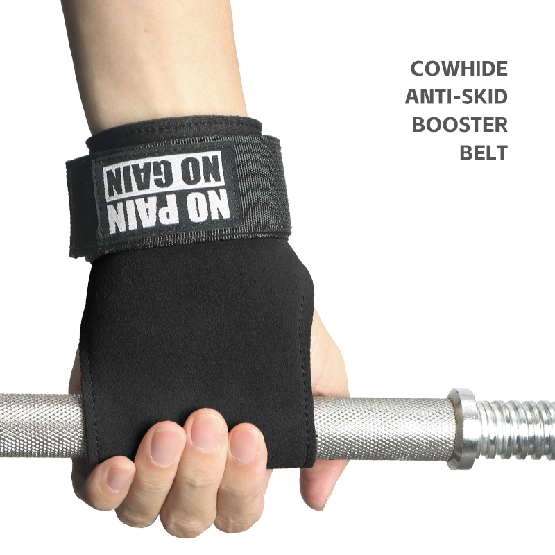 Cowhide Gym Grips Gloves Weigh - Crossfit Training Gear avaliação e preço