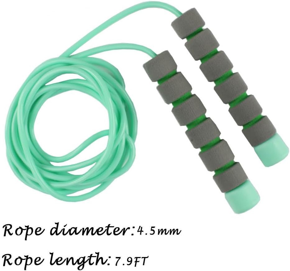 Adjustable Jump Rope with Foam - Skipping Rope Pvc avaliação e preço
