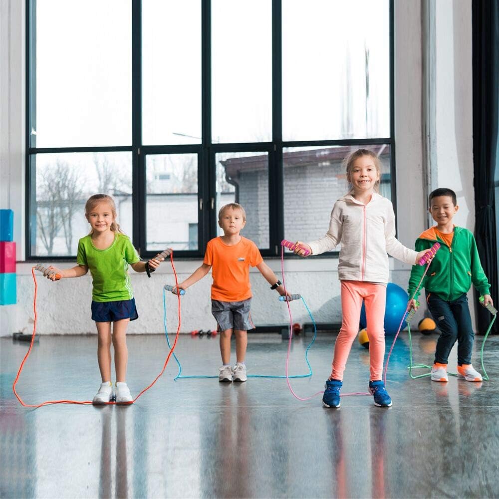 Adjustable Jump Rope with Foam - Skipping Rope Pvc avaliação e preço