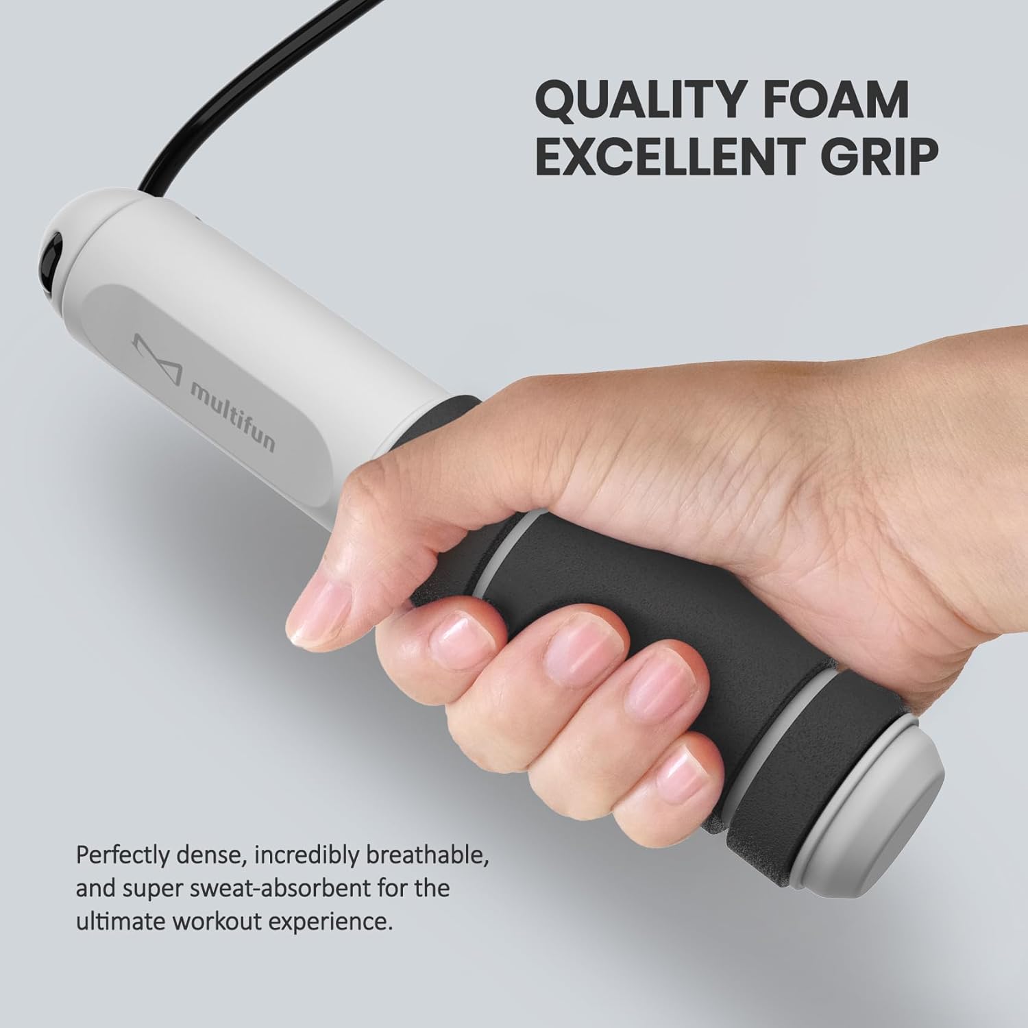 Smart Jump Rope with Counter & - Jump Rope Speed Bearing avaliação e preço