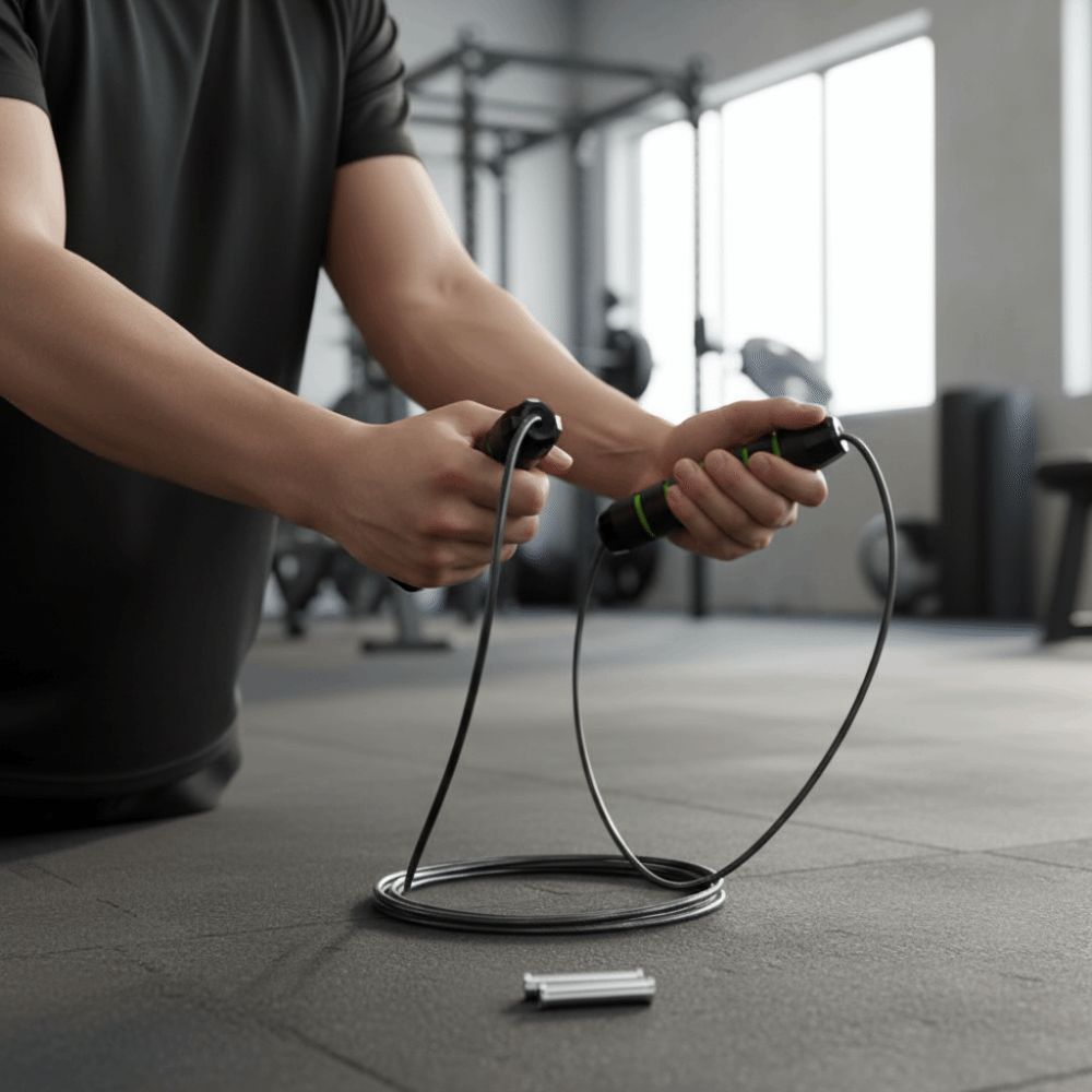 Adjustable Length Jump Rope Co - Jump Rope Speed Bearing avaliação e preço