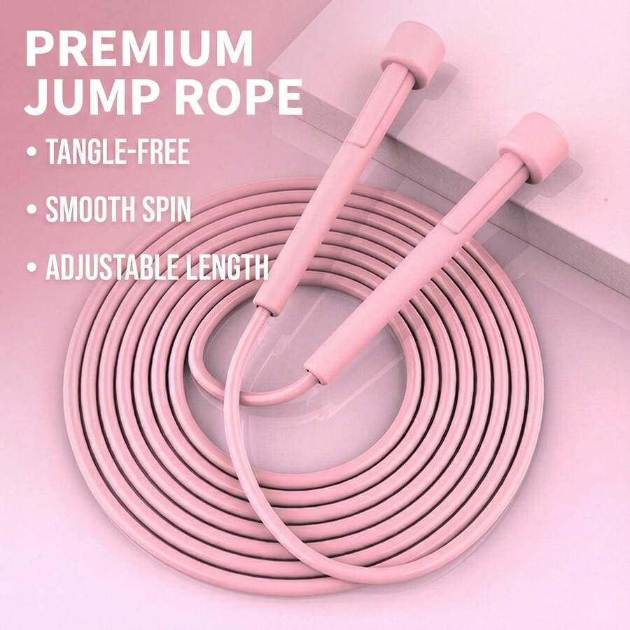 1 Pcs Adjustable Speed Jump Ro - Skipping Rope Pvc avaliação e preço