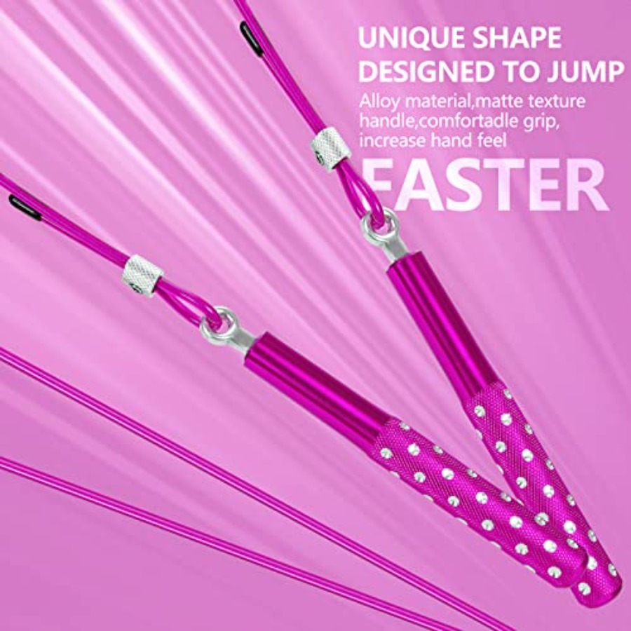 Jump Rope, Speed Jumping Rope  - Skipping Rope Pvc avaliação e preço