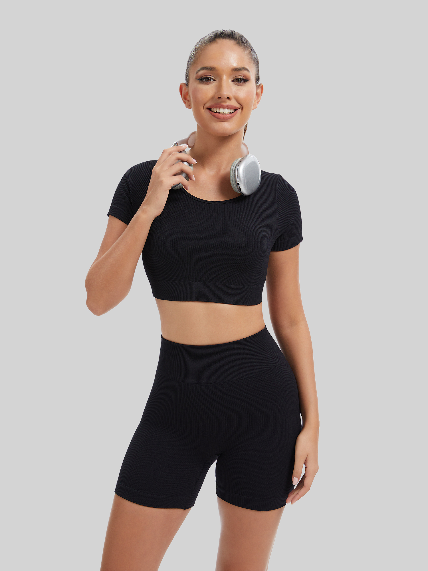 Yoga Set Sports Bra Outfit, Ti - Crossfit Gear For Women avaliação e preço