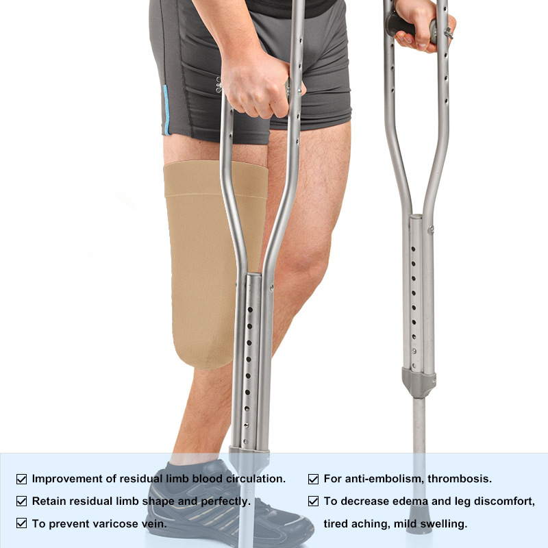 3mm thick Calf Prosthetic Gel  - Knee Sleeve Pair avaliação e preço