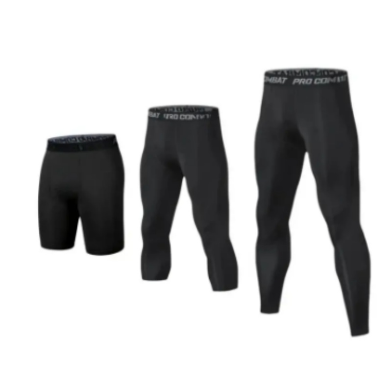 Men Running Leggings Quick Dry - Crossfit Ga avaliação e preço
