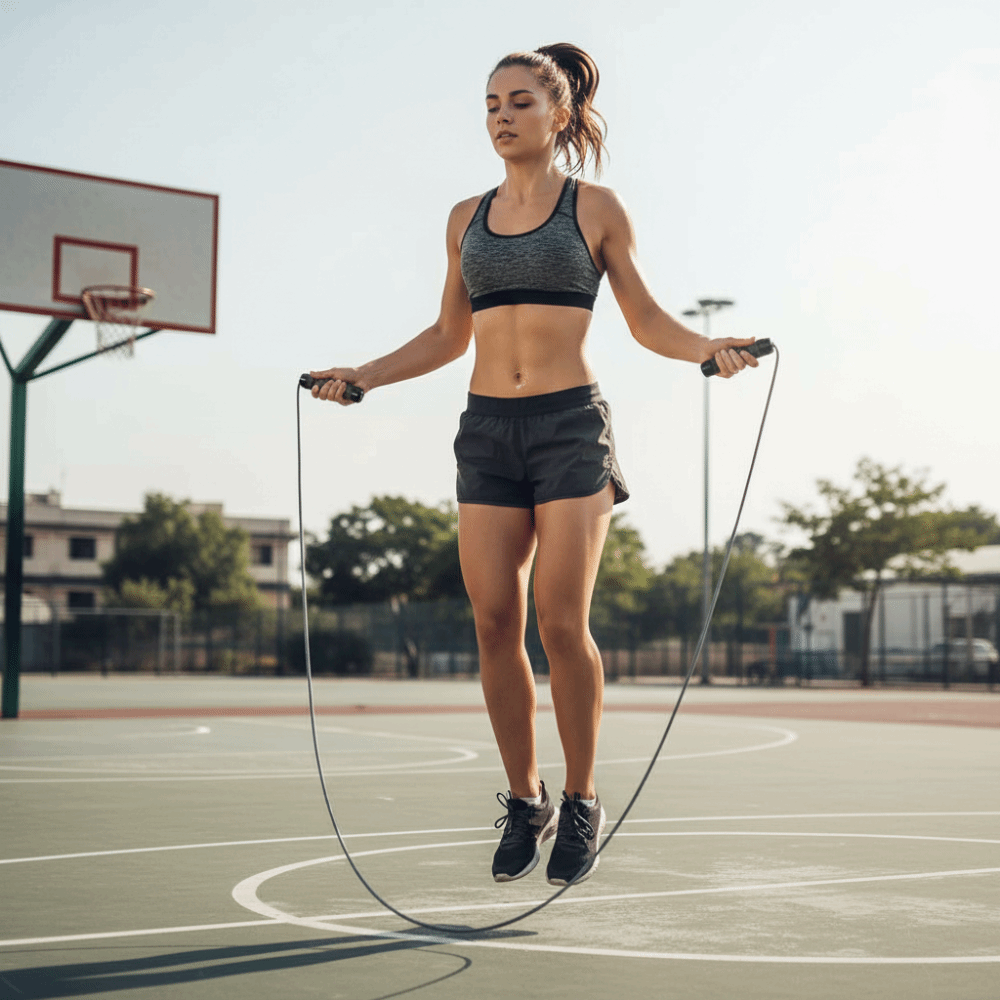 Adjustable Length Jump Rope Co - Jump Rope Speed Bearing avaliação e preço
