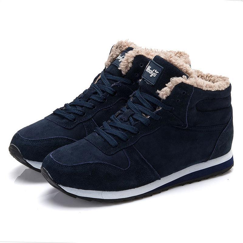 New Men's Winter Snow Boots Ke - Crossfit Outdoor avaliação e preço