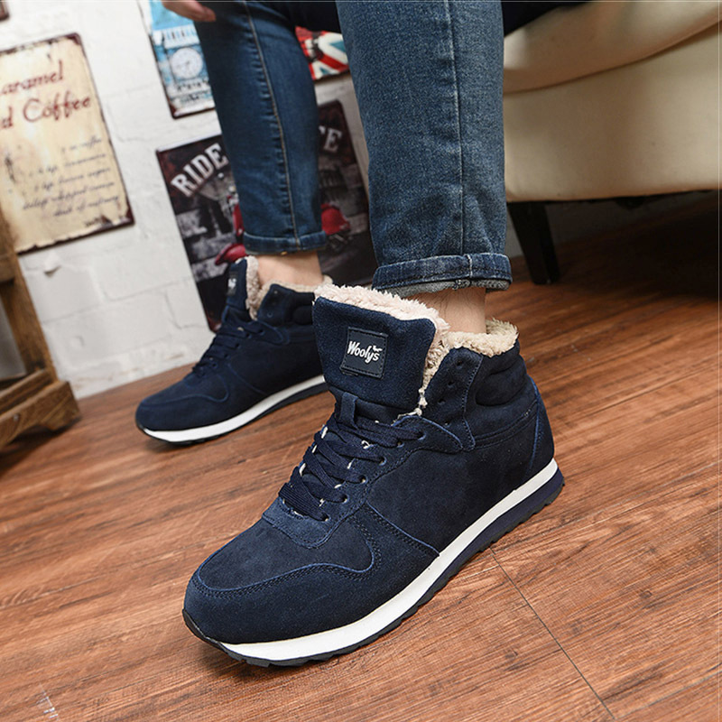 New Men's Winter Snow Boots Ke - Crossfit Outdoor avaliação e preço