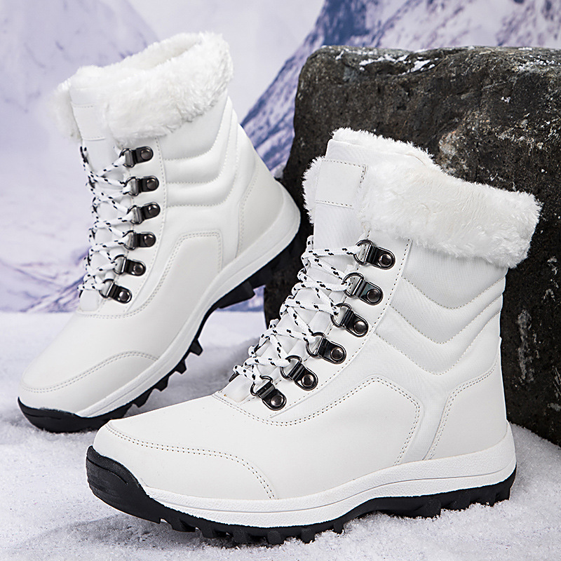 Thick-Soled Snow Boots For Men - Crossfit Outdoor avaliação e preço